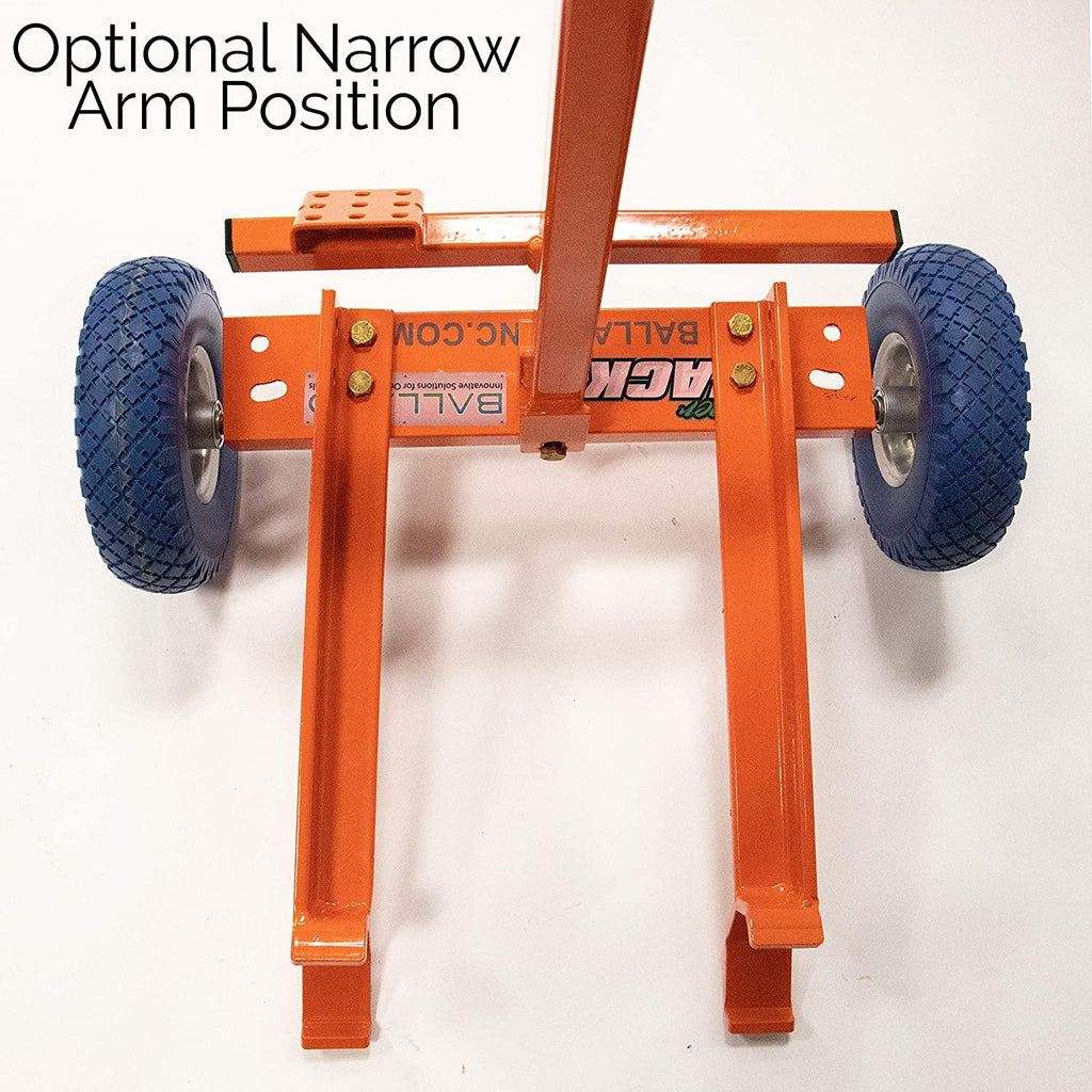 Ballard Inc Super Jack Pro Mower Jack – High Visibility Orange, Heavy-Duty, Compatible with ZTRs, Standers, Walk-Behinds