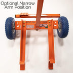 Ballard Inc Super Jack Pro Mower Jack – High Visibility Orange, Heavy-Duty, Compatible with ZTRs, Standers, Walk-Behinds