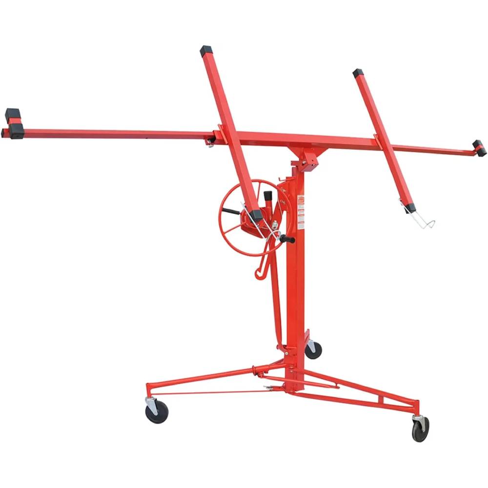 FDW Drywall Panel Hoist Construction Rolling Caster Wheel Lockable Tool