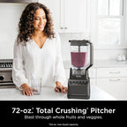 Ninja Mega Kitchen System, 1500 Watt Stand Mixer (2.1 Liters) and Food Processor (8 Cups) with (2) 473 ml Takeaway Cups