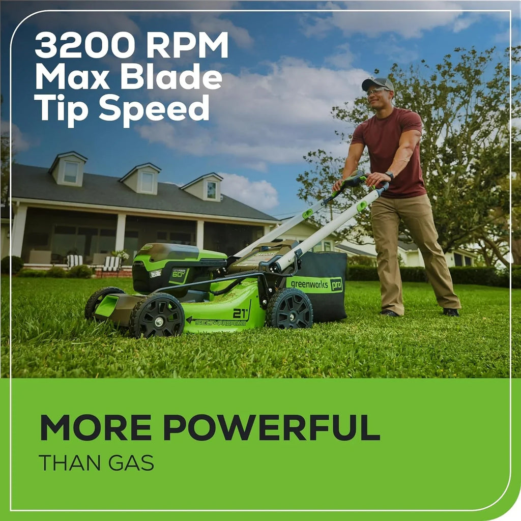 Greenworks 60V 21” Cordless Lawn Mower