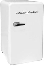 FRIGIDAIRE EFR372-BLACK 3.2 Cu Ft Black Retro Compact Rounded Corner Premium Mini Fridge