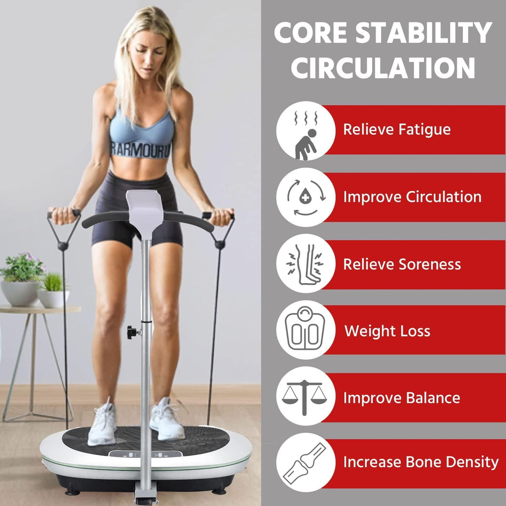 EILISON Handle Vibration Disc Adjustable Speen and 3 Training Modes