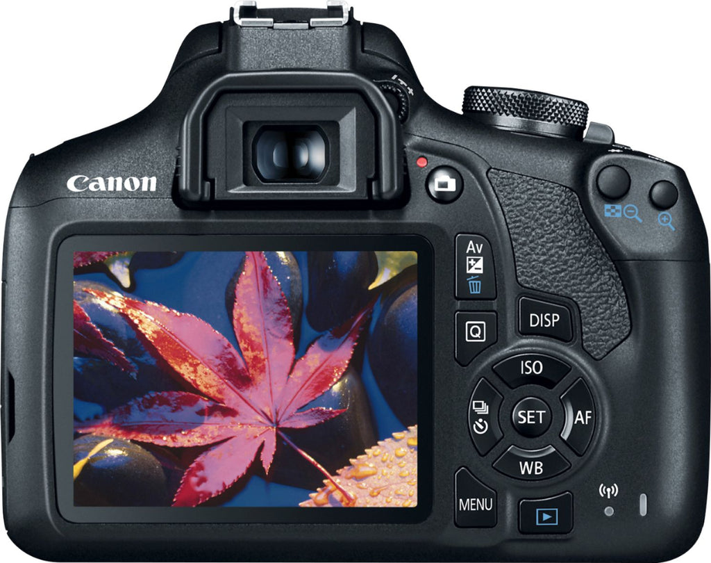 Canon – EOS Rebel T7 DSLR Video Camera with 18-55mm Lens – Black