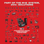 Milwaukee M18 FORCE LOGIC crimping tool with ONE-KEY and 1/2
