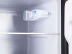 Apartment-sized refrigerator, 3.5 cubic feet (approx. 99 liters) usable capacity, small refrigerator with freezer compartment, suitable for houses and apartments, freestanding