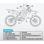 Off-Road Electric Dirt Bike