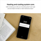 Nest 3rd Gen Learning Thermostat, Programmable Smart, Alexa Compatible, White, Wi-Fi, Energy Saving, Home Use