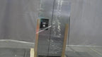 36-inch wide side-by-side refrigerator – 24 cubic feet stainless steel
