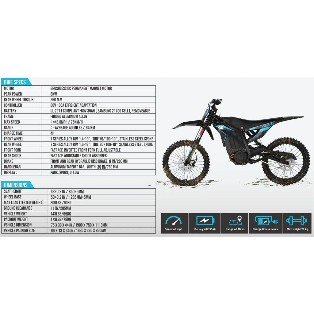 Off-Road Electric Dirt Bike