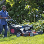 30-inch self-propelled petrol lawnmower with personal speed