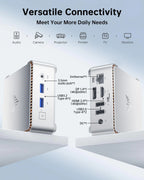 KAMRUI GK3Plus Mini PC, 16GB RAM, 512GB M.2 SSD Mini Computer