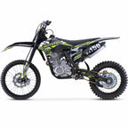 MotoTec X5 250cc 4-Stroke Gas Dirt Bike Black