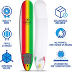 Classic Soft Top Foam 8ft Surfboard