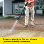 Krcher hogedrukreiniger K 7 Premium Power Home, druk: 180 bar, debiet: 600 l/h, oppervlaktecapaciteit: 60 m/h, vermogen: 3.000 W, slanghaspel, met pistool, vuilvreter, spuitlans