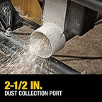 DEWALT 10 Inch Table Saw, 32-1/2 Inch Rip Capacity, 15 Amp Motor, With Rolling