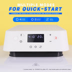 HTVRONT 1500W Auto Heat Press Machine 15′′x15′′ for Vinyl & Sublimation Projects