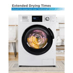 BLACK+DECKER 2.7 cu. ft. All-in-One Washer and Dryer Combo in White BCW27MW💝 Last Day For Clearance