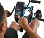 Exerpeutic 2000M Motorized Under Desk Exercise Bike – Adjustable Electric Pedal Exerciser for Legs & Arms – Fitness Equipment for Home & Office
