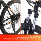 ANCHEER Electric Bike Electric Mountain Bike 350W Ebike 26” Electric Bicycle, 20MPH Adults Ebike with Removable 7.8/10.4Ah Battery, Professional 21 Speed Gears
