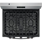 Frigidaire 30 inch (76 cm) wide freestanding 5-burner stainless steel gas hob FCRG3052AS