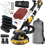 Giovent® Electric Drywall Sander with Dust Extraction, Suitable for Popcorn Ceilings