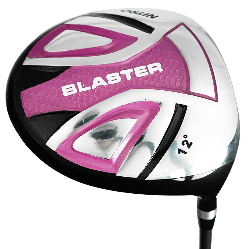 Nitro Ladies’ 13-Piece Right-Handed Golf Set with Graphite Driver & Cart Bag