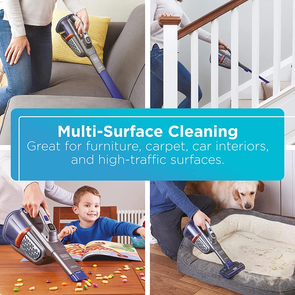 BLACK+DECKER dustbuster, Cordless Pet Handheld Vacuum