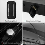 Cargo Box, Waterproof Rooftop Cargo Carrier, Heavy Duty Roof Storage Box