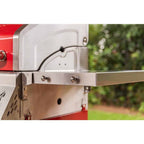 Nexgrill Deluxe 2-Burner Propane Gas Grill, Red – Stainless Steel, 28,000 BTUs, Compact Design