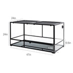 REPTIZOO 120-Gallon Extra Large Reptile Terrarium