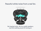 SNOOZ Smart White Noise Machine with Real Fan Inside