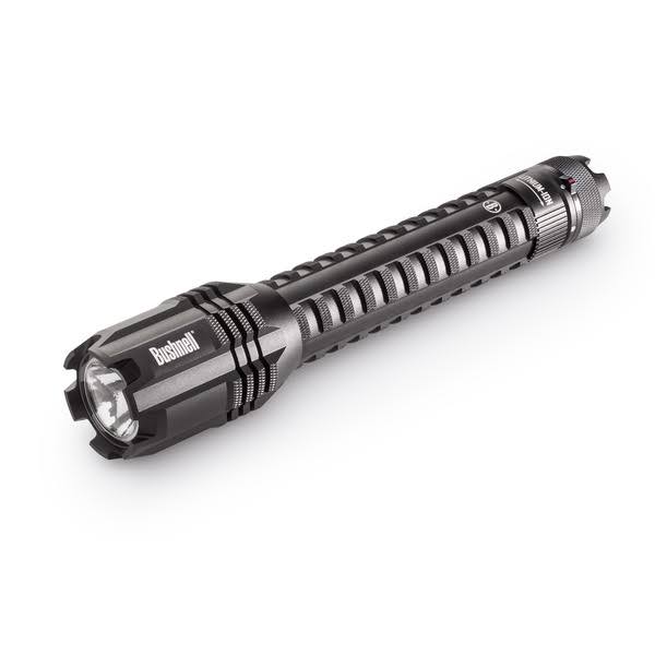 Bushnell PRO 1500 Lumen Rechargeable LED Flashlight, Aerospace-Grade Aluminum, 3 Modes, Micro-USB Charging