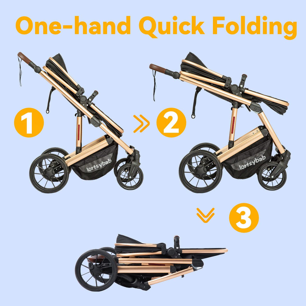 Infant Newborn Baby Bassinet Stroller