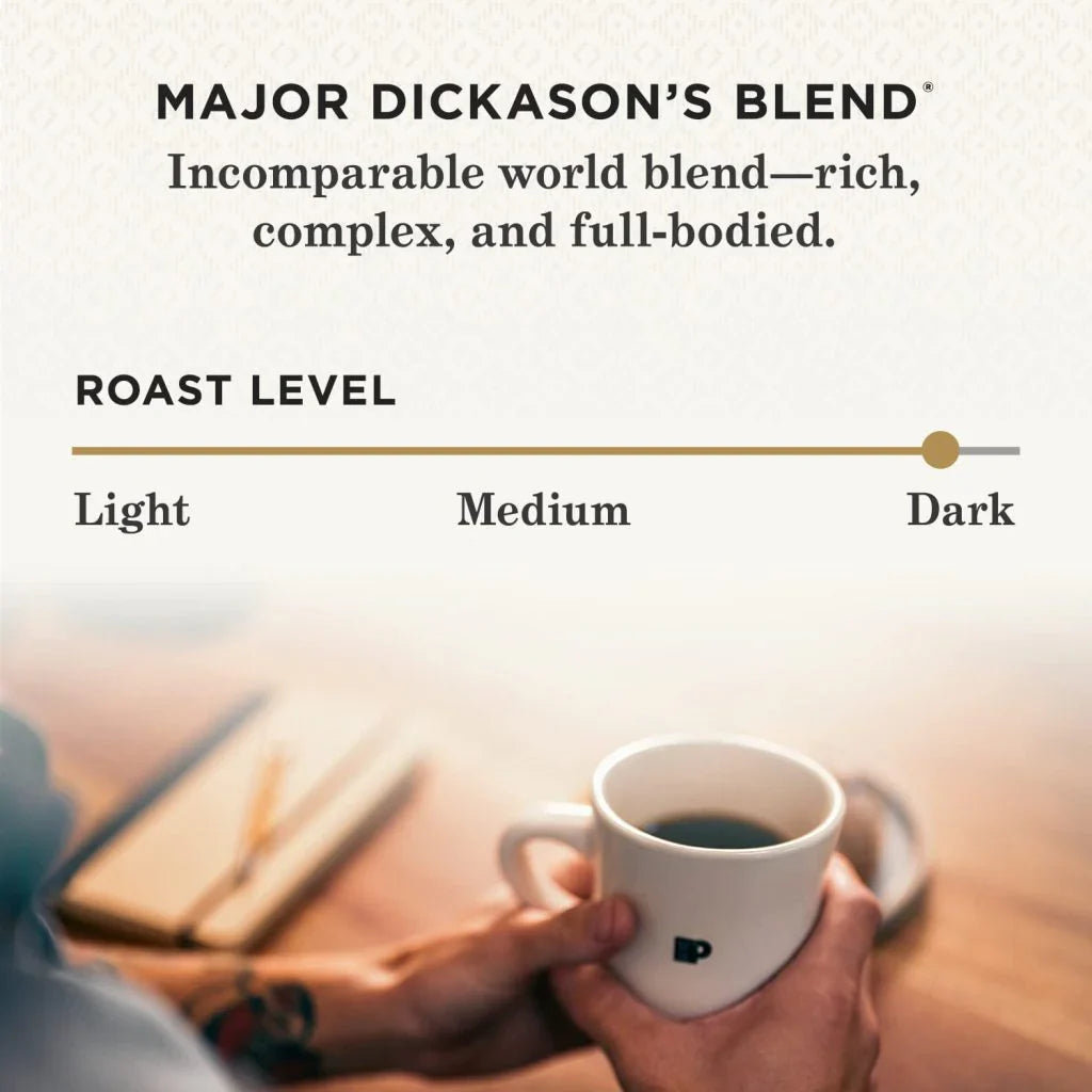 Peet’s Coffee Major Dickason’s Blend Dark Roast K-Cup Pods