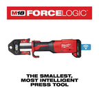 Milwaukee M18 FORCE LOGIC crimping tool with ONE-KEY and 1/2
