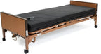 Fully electric hospital bed set, foam mattress, half side rails