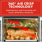Emeril Lagasse Extra Large French Door Air Fryer Toaster Oven Combo, 24 Cooking Functions