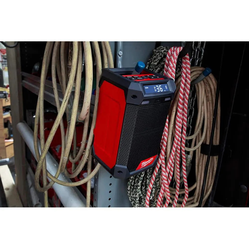 M12 12-Volt Lithium-Ion Cordless Bluetooth/AM/FM Jobsite Radio with Charger 2951-20