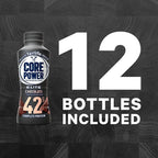 Core Power Elite Chocolate Protein Shakes 42g, 14 Fl Oz, Pack of 12 – Workout Recovery Drink