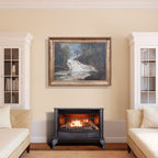 Procom Vent less Dual Fuel Gas Stove - 25,000 BTU, Remote Control, Black Finish - Model# QNSD250RT