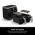 Ninja® Foodi® 4-in-1, 8-qt., 2-Basket Air Fryer with DualZone™ Technology