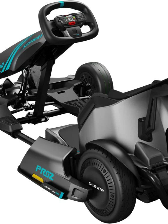 Segway – Go Kart Pro 2 w/15.5 mi Max Operating Range & 26.7 mph Max Speed – Gray