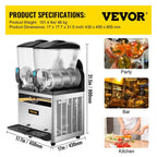 VEVOR   Commercial Slushy Machine Slushie Machine