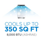 BLACK+DECKER 8,000 BTU Portable Air Conditioner up to 350 Sq.Ft