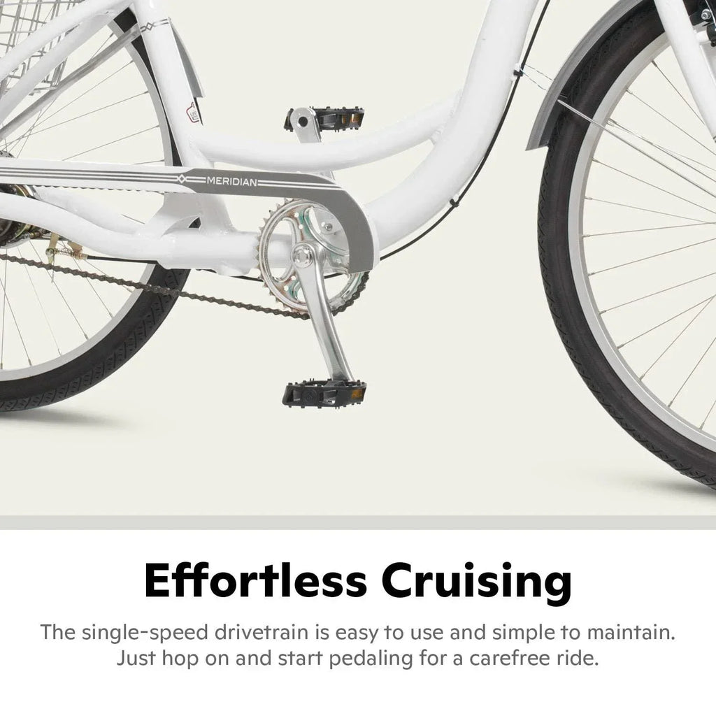 Schwinn Meridian Adult Tricycle Bike Three Wheel Beach Cruiser