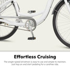 Schwinn Meridian Adult Tricycle Bike Three Wheel Beach Cruiser
