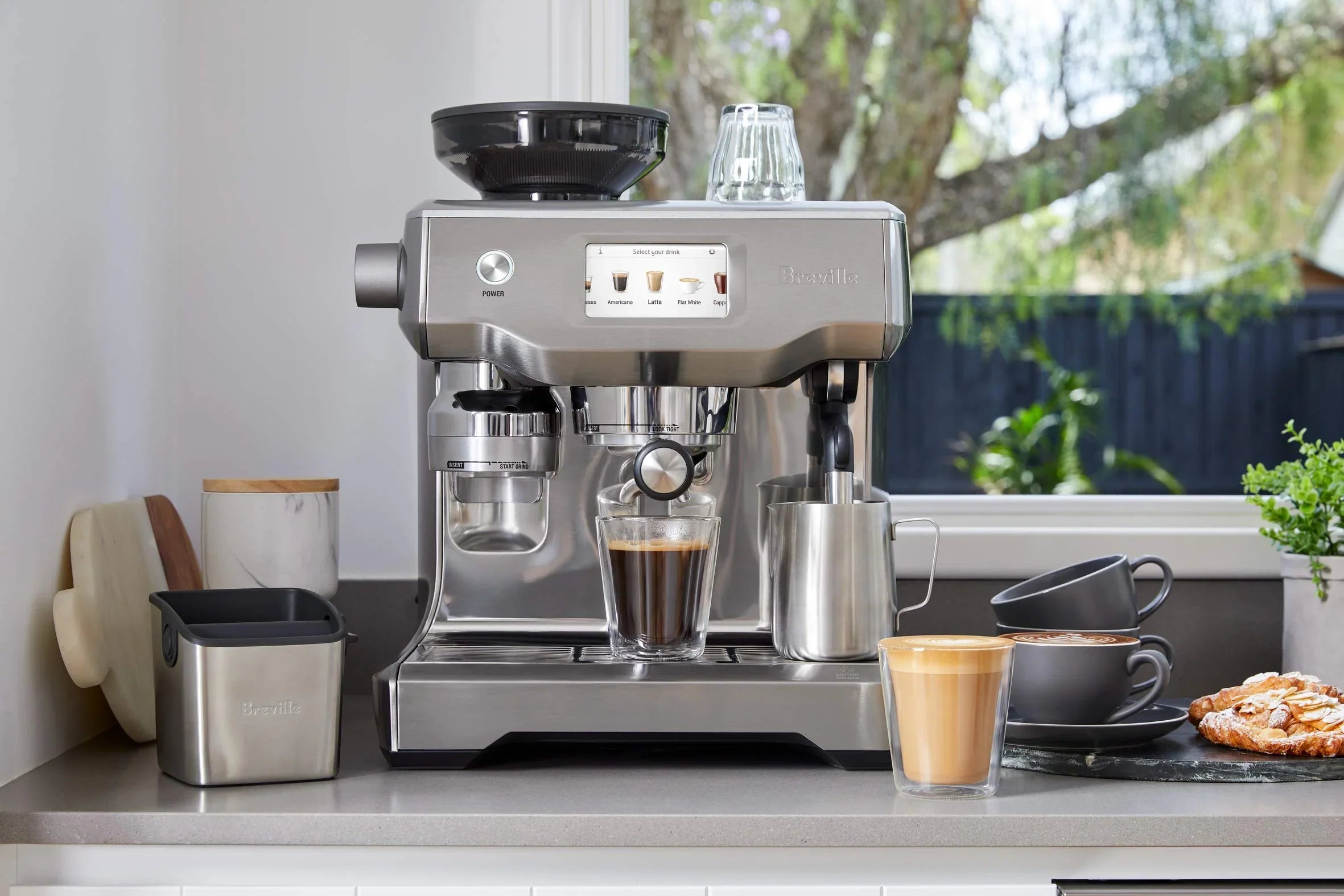 Breville Automatic Espresso Machine BES990BSSUSC