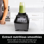 Ninja Mega Kitchen System, 1500 Watt Stand Mixer (2.1 Liters) and Food Processor (8 Cups) with (2) 473 ml Takeaway Cups