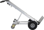 4-in-1 folding hand truck with puncture-proof wheels